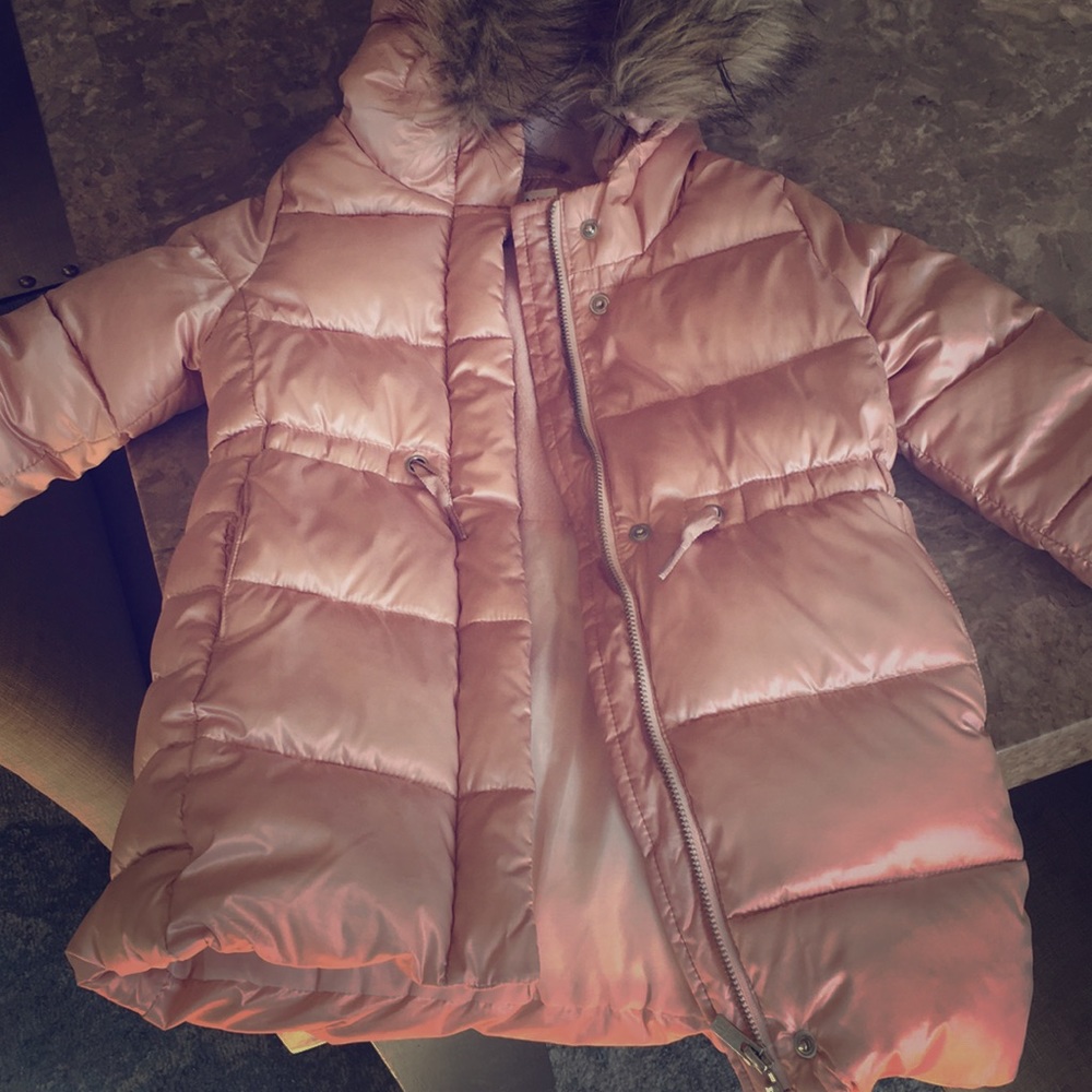 Toddler Pink Puffer jacket